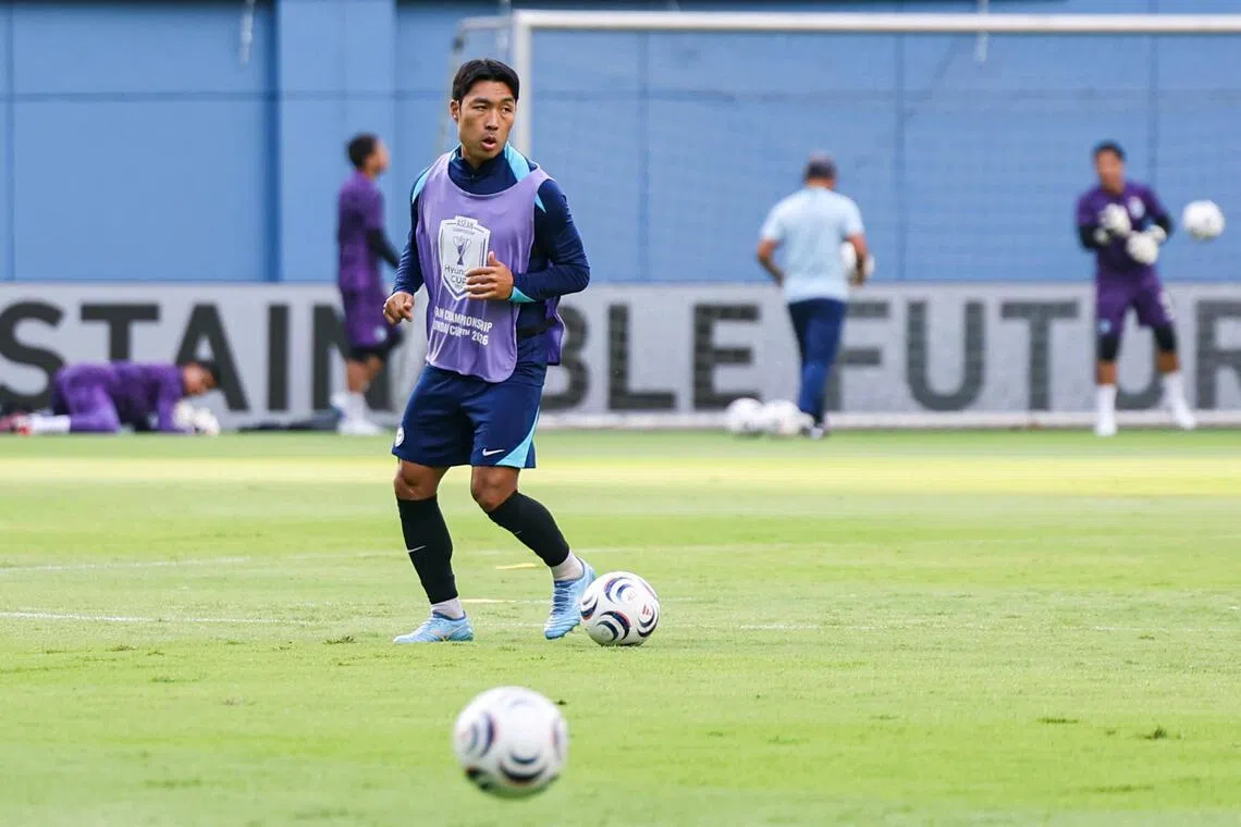 Lions midfielder Song Ui-young’s drive and determination helped him set up Ilhan Fandi’s late winner against Cambodia.