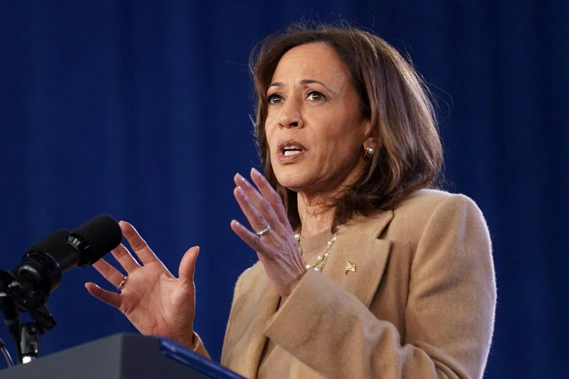 A respected poll showed that Vice-President Kamala Harris was leading in Iowa by 3 percentage points.