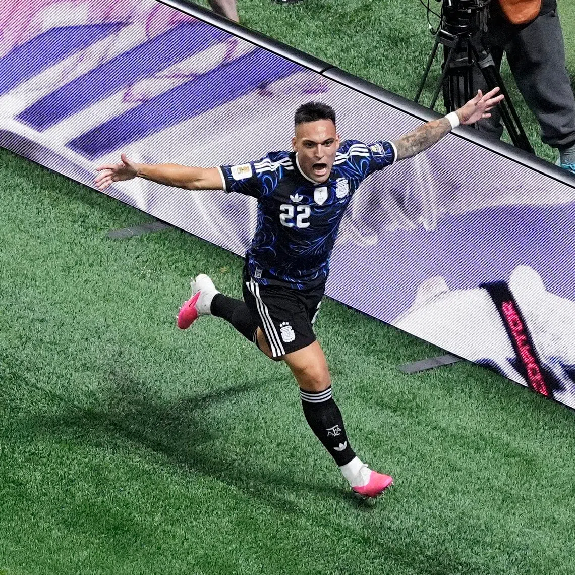 Lautaro Martinez scored the winning goal that sent Argentina to the World Cup final.