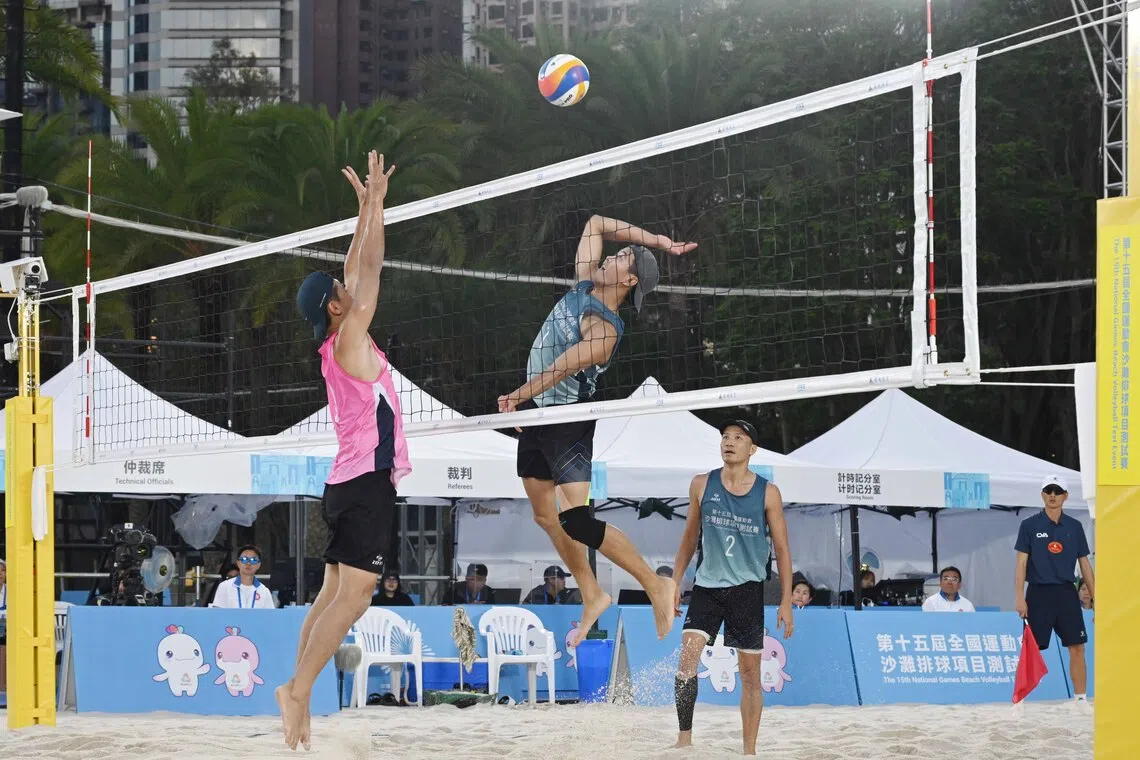 Victoria Park will be transformed into a vibrant venue for the National Games beach volleyball event.