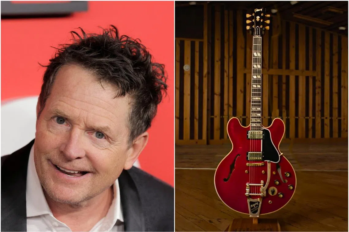 Michael J. Fox and other stars of classic film Back to the Future appealed for the public's help in locating the red Gibson guitar featured in a memorable scene.