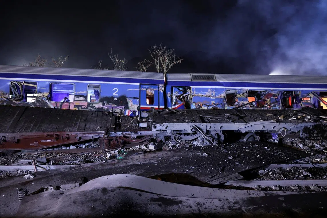 Greece orders safety investments by Italian-owned railway after train crash