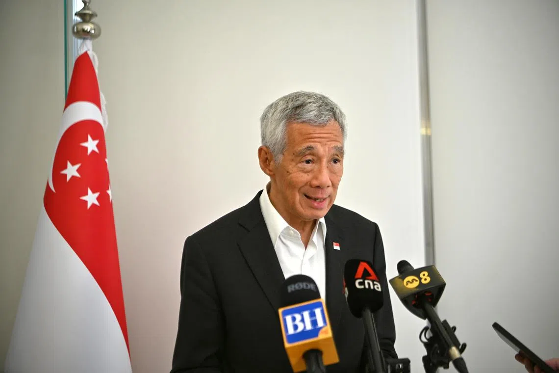 Prime Minister Lee Hsien Loong said Singaporeans were following developments very closely and MPs would express concerns of their constituents.