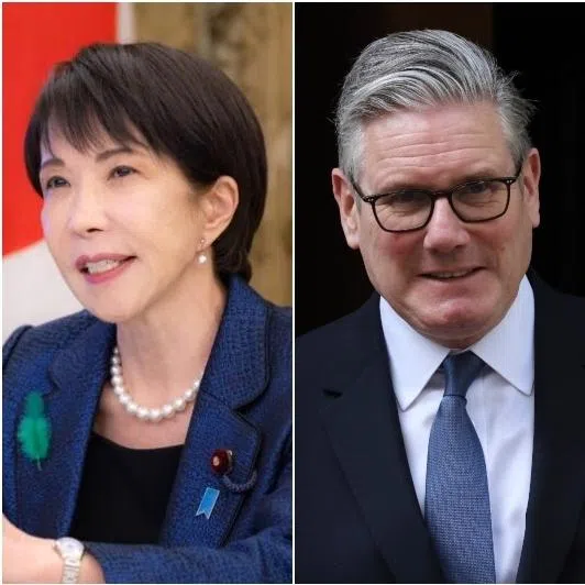 Sontaku applies not just to Japanese PM Sanae Takaichi's (left) style of leadership but also describes the administration of British PM Keir Starmer (centre) and US President Donald Trump, says the writer.
