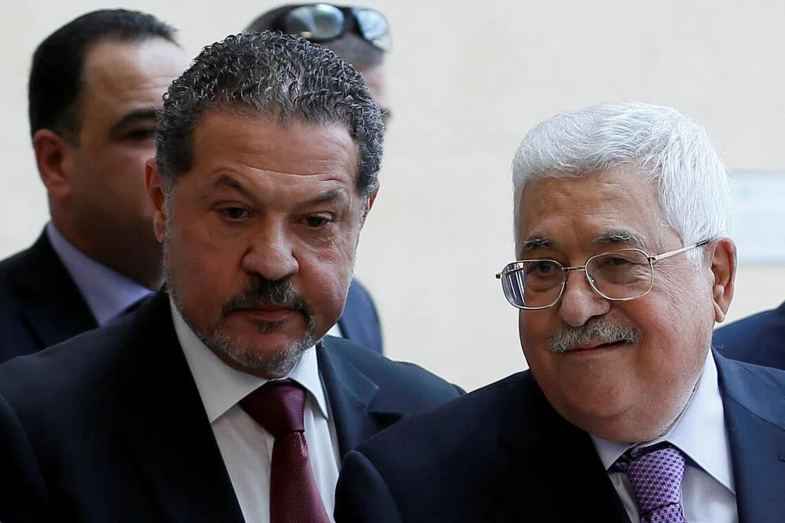 Mr Yasser Abbas (left), a businessman who spends most of his time in Canada, secured a place on the central committee.
