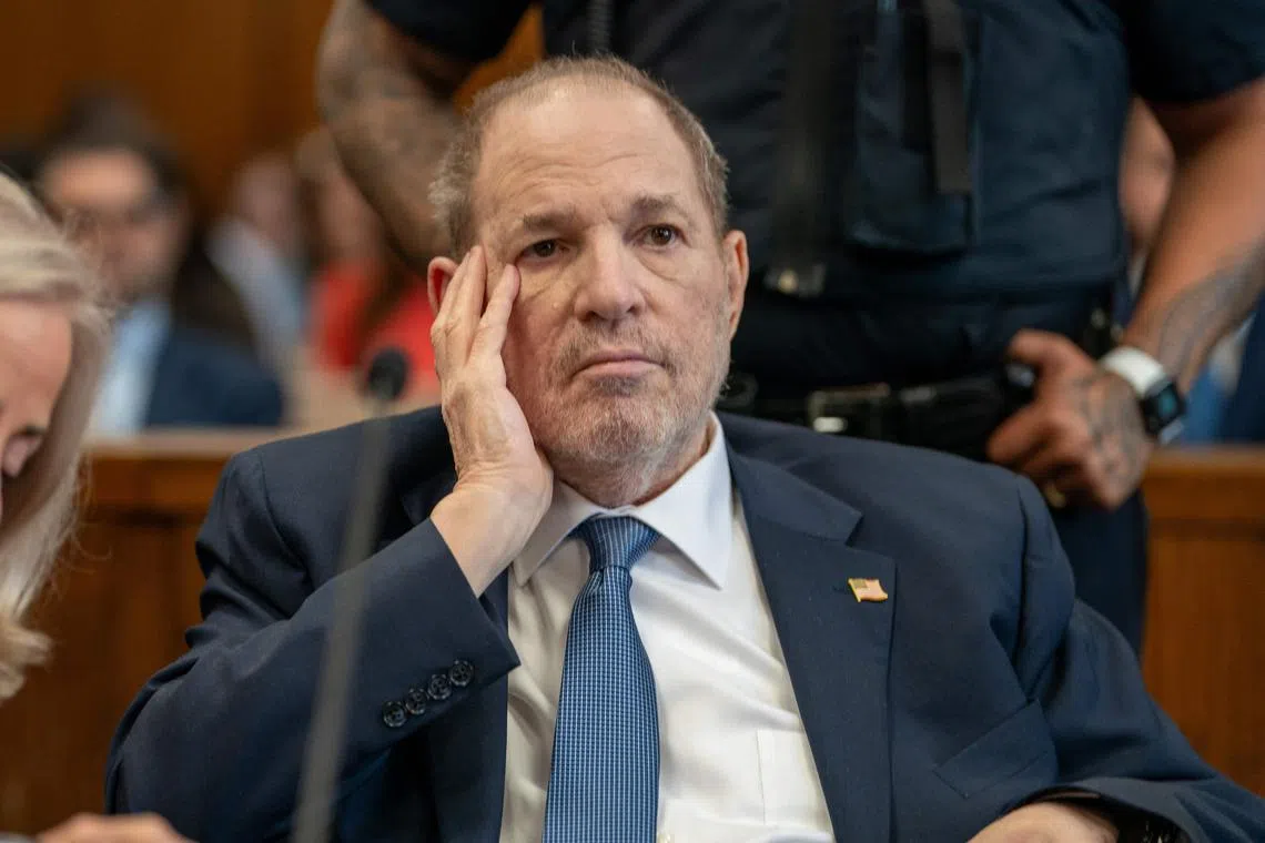 Jurors in Manhattan in 2020 found former movie mogul Harvey Weinstein guilty of rape charges, but the New York Court of Appeals threw out the conviction in April 2024.