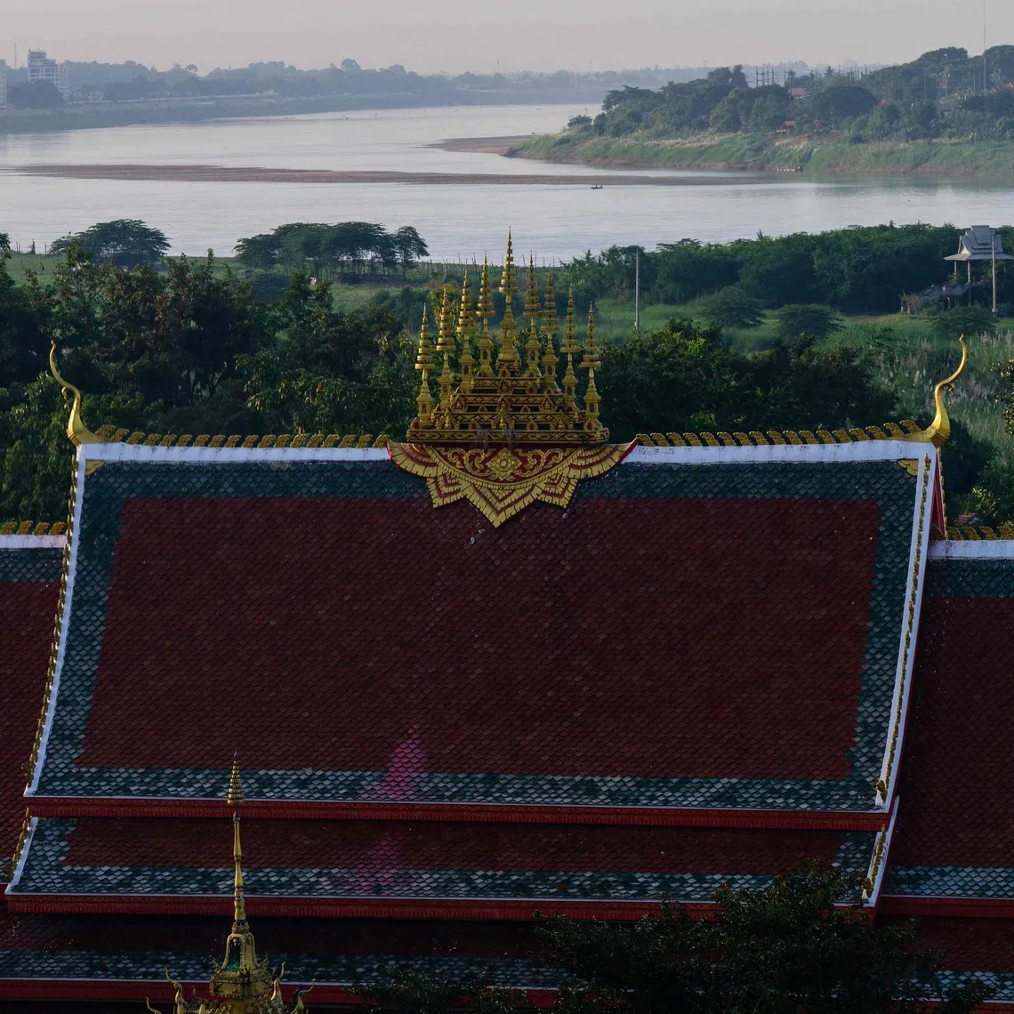 The Mekong River in Laos, where several hydropower projects are located. Hydropower dams in Laos will be the primary source of the 500 megawatts, accounting for just over 4% of Singapore’s current generation capacity of 12 gigawatts.