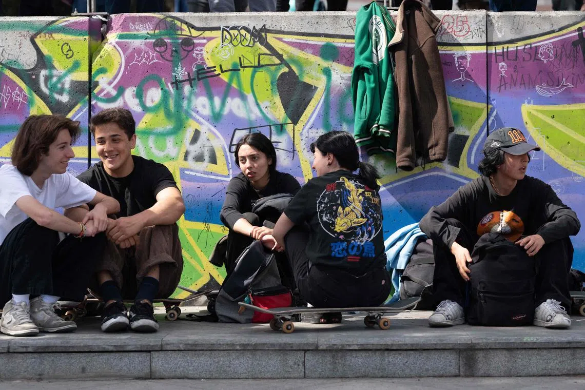 Mr Recep Tayyip Erdogan's share of the vote among young and first-time voters is forecast to be lower than among other age groups..