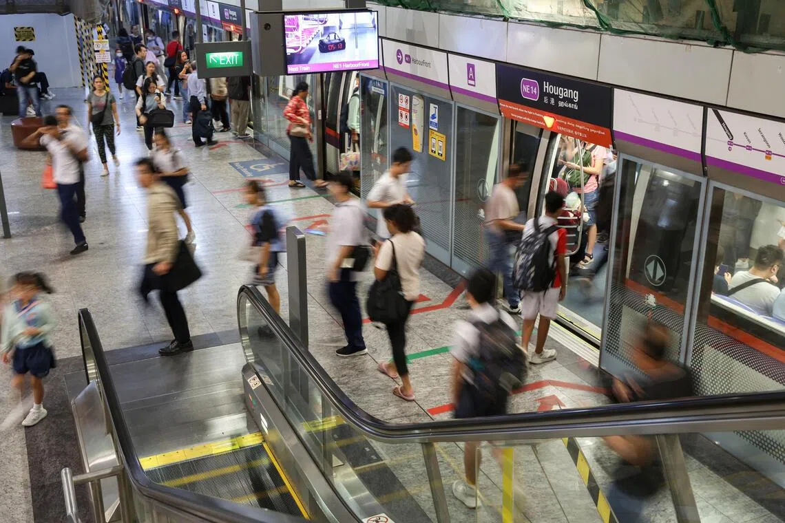Overall train punctuality dipped slightly across the five lines to 99.29 per cent in July, from 99.32 per cent the previous month, the report said.