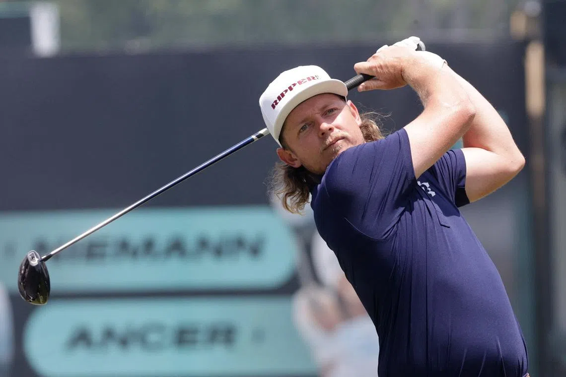 Golf - LIV Golf Mexico - Club de Golf Chapultepec, Mexico City, Mexico - April 16, 2026 Ripper GC's Cameron Smith in action during the first round REUTERS/Henry Romero