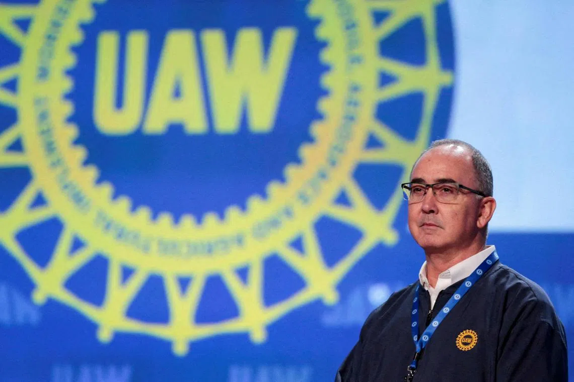 United Auto Workers president Shawn Fain is pressing hard to force the US’ top three automakers to pay their workers more.