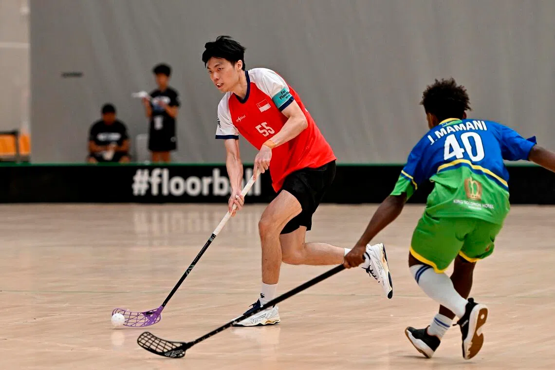 dgfloor18 - Singapore have finished top of their group in the AOFC Qualification tournament and have qualified for the Men’s World Floorball Championships 2026 in Tampere, Finland.
Credit: International Floorball Federation