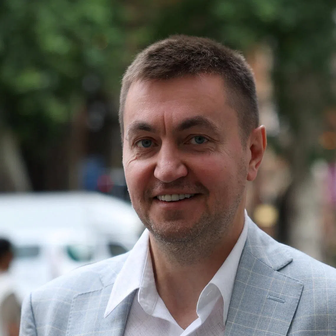 Moldovan business person Veaceslav Platon walks outside Westminster Magistrates' Court as he contests Moldova's request for his extradition on conspiracy allegations linked to moving about $22 billion out of Russia between 2010 and 2014, in London, Britain, July 28, 2026. REUTERS/Toby Melville