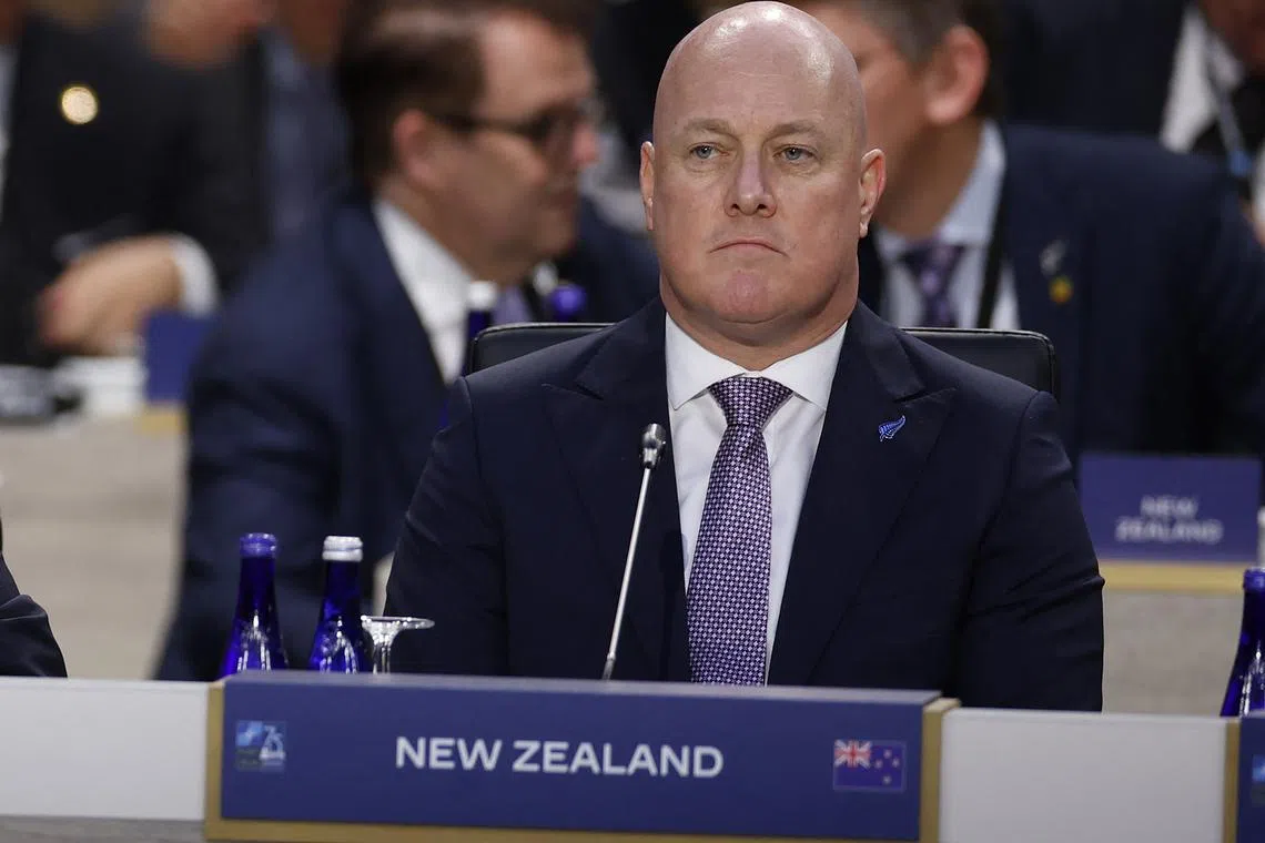 Mr Christopher Luxon warned a situation like Russia's invasion of Ukraine had the potential to occur in East Asia.