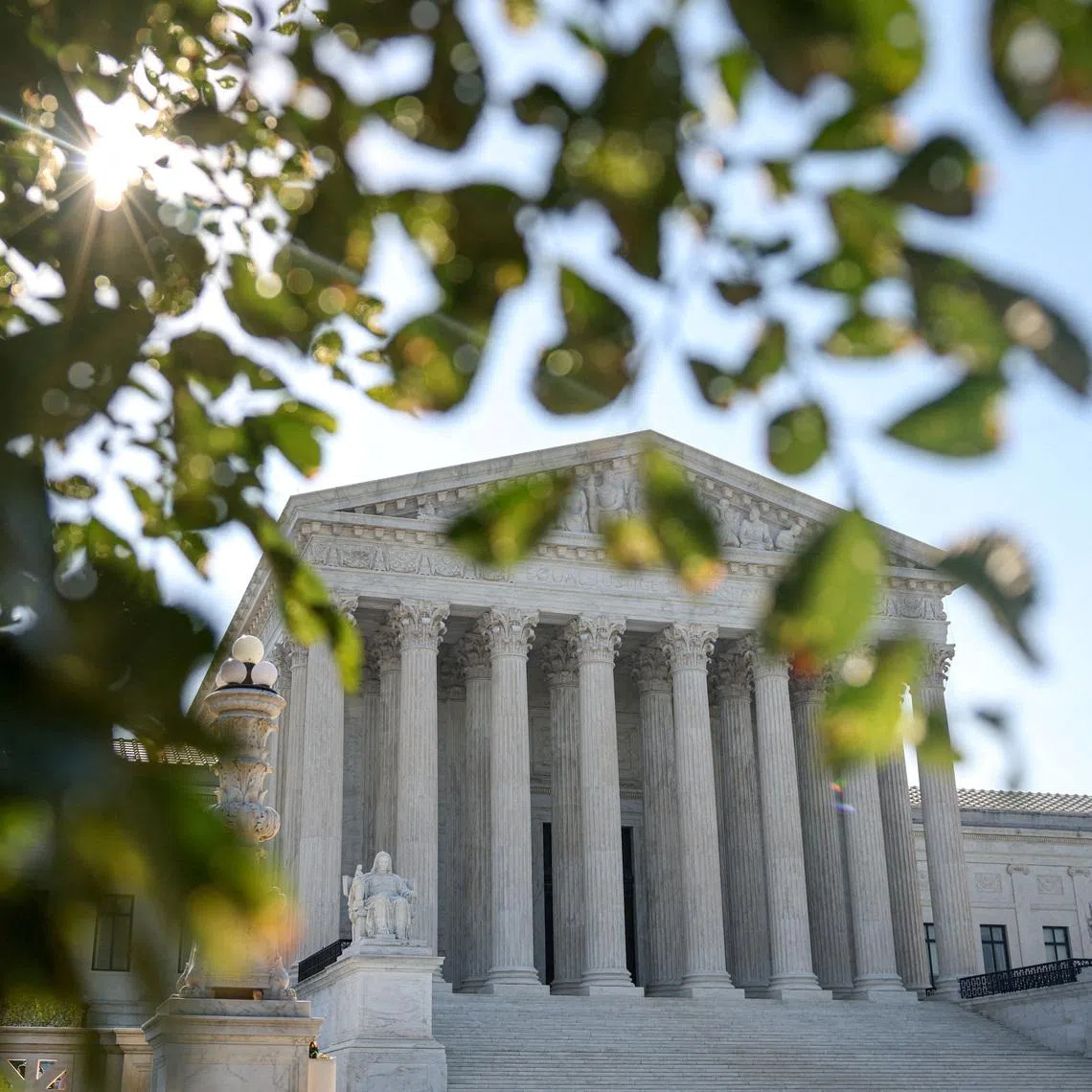 FILE PHOTO: The U.S. Supreme Court is expected to issue orders in pending appeals, in Washington, D.C., U.S., May 18, 2026. REUTERS/Evelyn Hockstein/File Photo