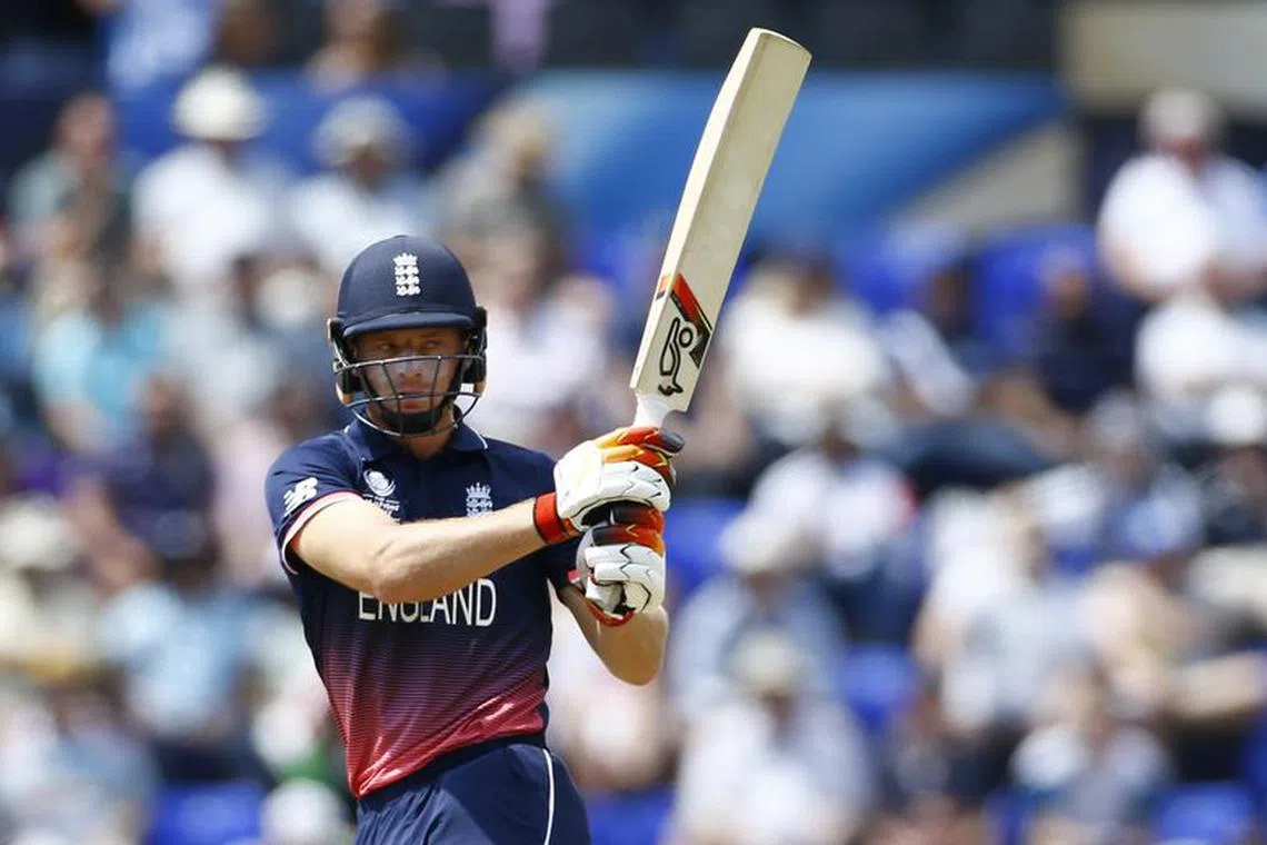 Britain Cricket - England v Pakistan - 2017 ICC Champions Trophy Semi Final - Sophia Gardens - June 14, 2017 England's Jos Buttler in action Action Images via Reuters / Peter Cziborra Livepic/File Photo