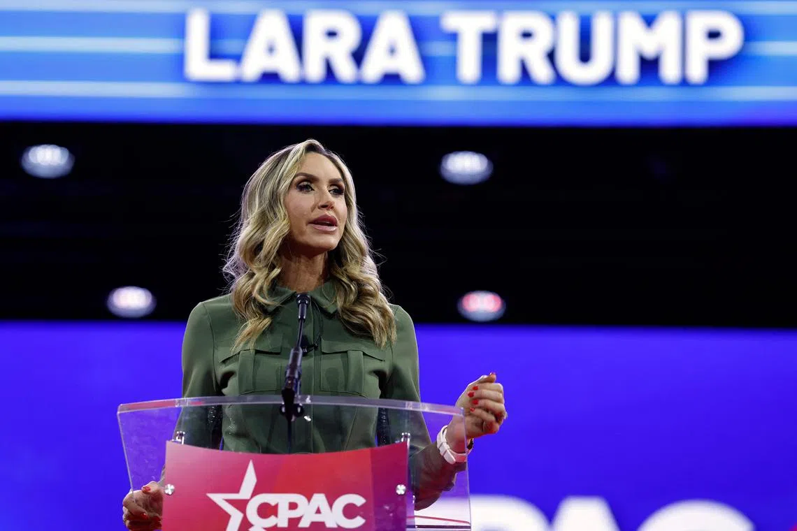 Donald Trump's daughter-in-law Lara Trump will be co-chair of the Republican National Committee.