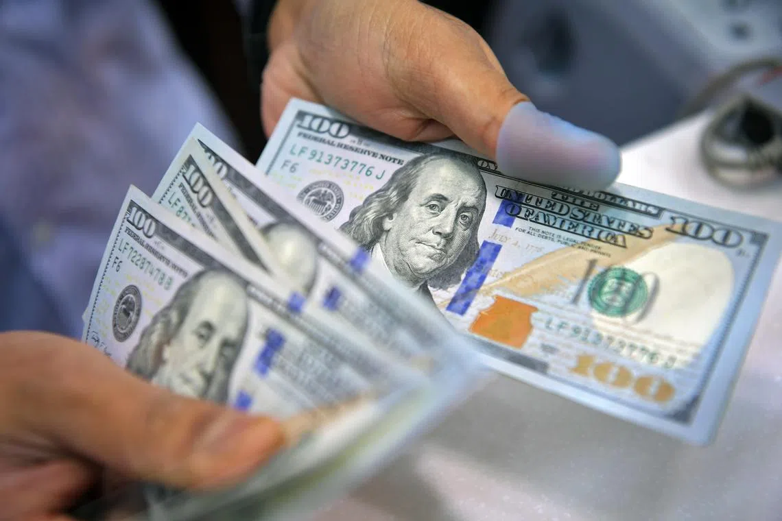 The US dollar index is on course for a 1.4 per cent gain this week, offsetting declines earlier in the year and bringing the currency to a net gain for 2026.