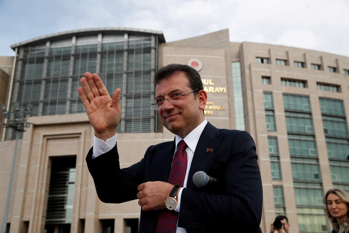 The court ordered X to restrict access to jailed Istanbul Mayor Ekrem Imamoglu’s account to protect national security and public order.