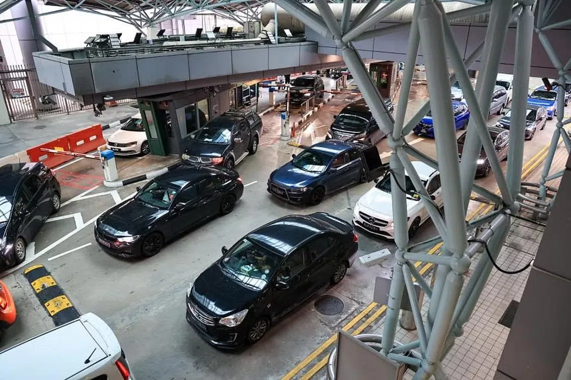 Steve Ling Wei Liang is accused of driving his car forward dangerously at a departure car zone of the checkpoint at around 3.40pm on Dec 12.