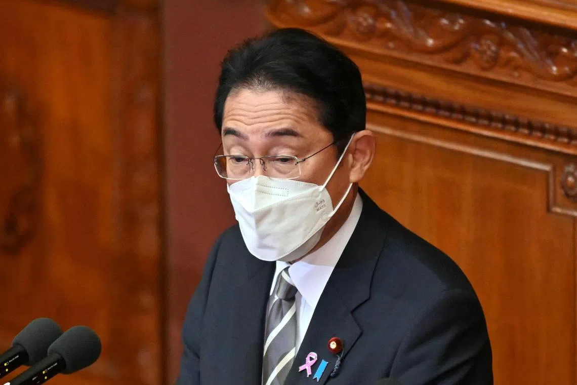 Japanese Prime Minister Fumio Kishida has told his cabinet to increase defence spending to two per cent of GDP by 2027, up from a longstanding level of around one per cent.