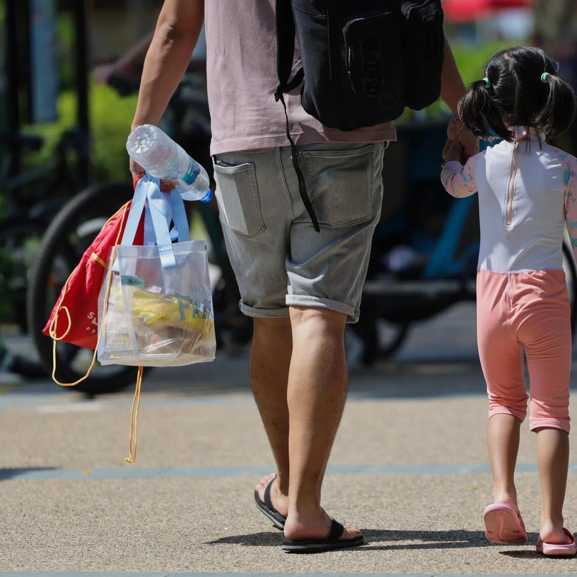 ST20240628_202459997147: Gin Tay/ pixgeneric/
Generic photo of a man holding hand with a child/toddler, at Palawan beach, on May 1, 2024. 
Can use for stories on parenthood,  father,  parenting, family, relationship, birth rate, childhood, adoption, fostering, special needs, emotional well being, child custody for dad, 