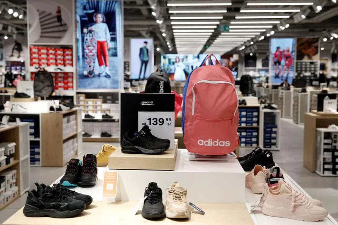 FILE PHOTO: A general view of Polish shoe retailer CCC shop is pictured, amid the coronavirus disease (COVID-19), in Warsaw, Poland, September 8, 2020. Picture taken September 8, 2020. REUTERS/Kacper Pempel/File Photo
