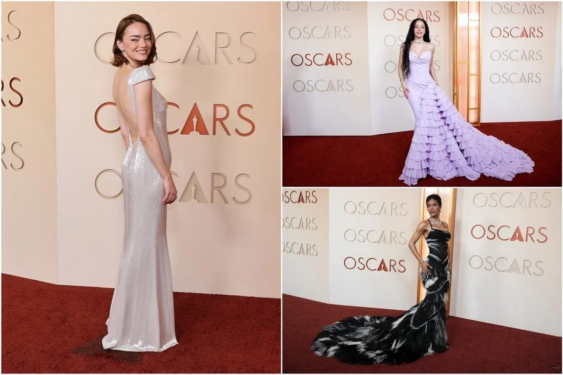 (Clockwise from left) Emma Stone, Chase Infiniti and Teyana Taylor.