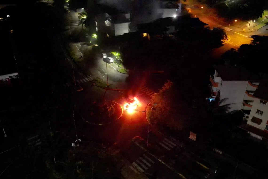 Officials said more than 600 heavily armed gendarmes were deployed to secure Route Territoriale 1, the main north-south artery connecting the restive capital with the rest of the island and the outside world. 