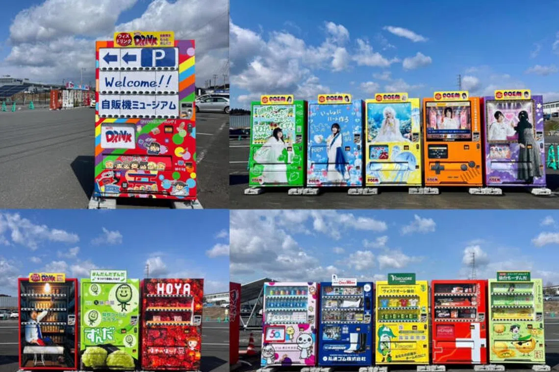 28 vending machines feature unique designs by creators including local artists, influencers and companies.