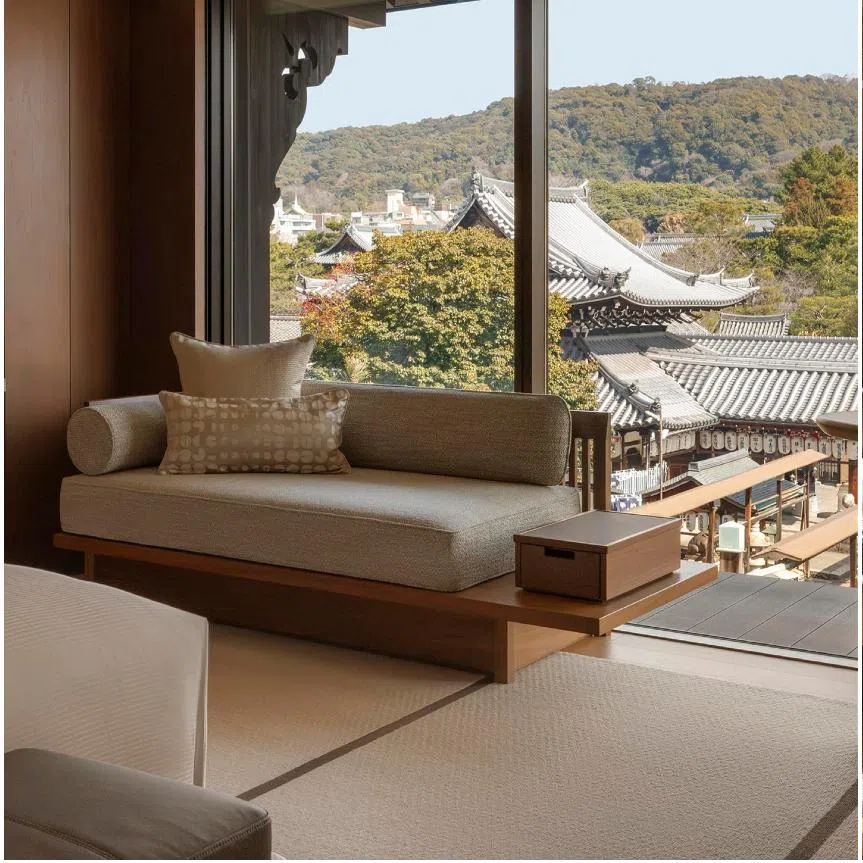 Capella Kyoto (left) and Six Senses Kyoto (right).