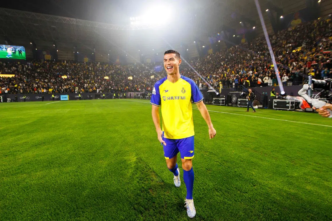 Ronaldo missed the first two domestic games for Al Nassr after being suspended.