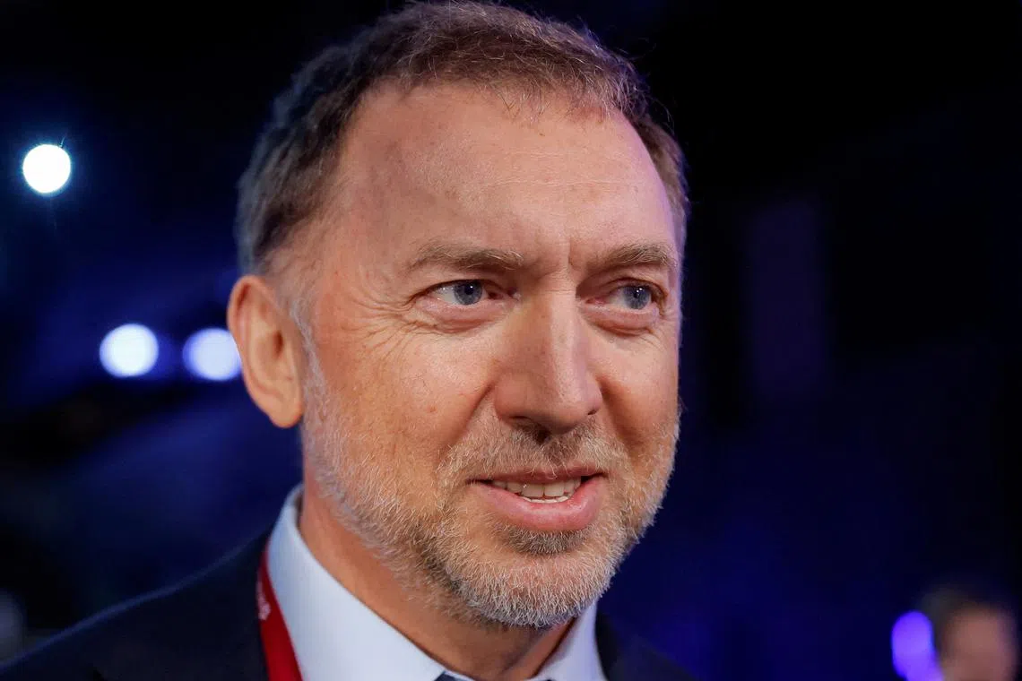FILE PHOTO: Russian billionaire Oleg Deripaska attends the St. Petersburg International Economic Forum (SPIEF) in Saint Petersburg, Russia June 17, 2022. REUTERS/Maxim Shemetov/File Photo