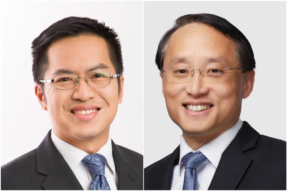 Mr Puah Kok Keong (left) will take over from Mr Ngiam Shih Chun as the Energy Market Authority's new chief executive.