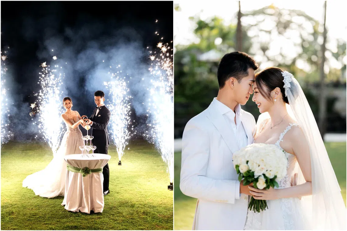 The marriage caught fans by surprise as she has never admitted publicly that she was in a relationship.