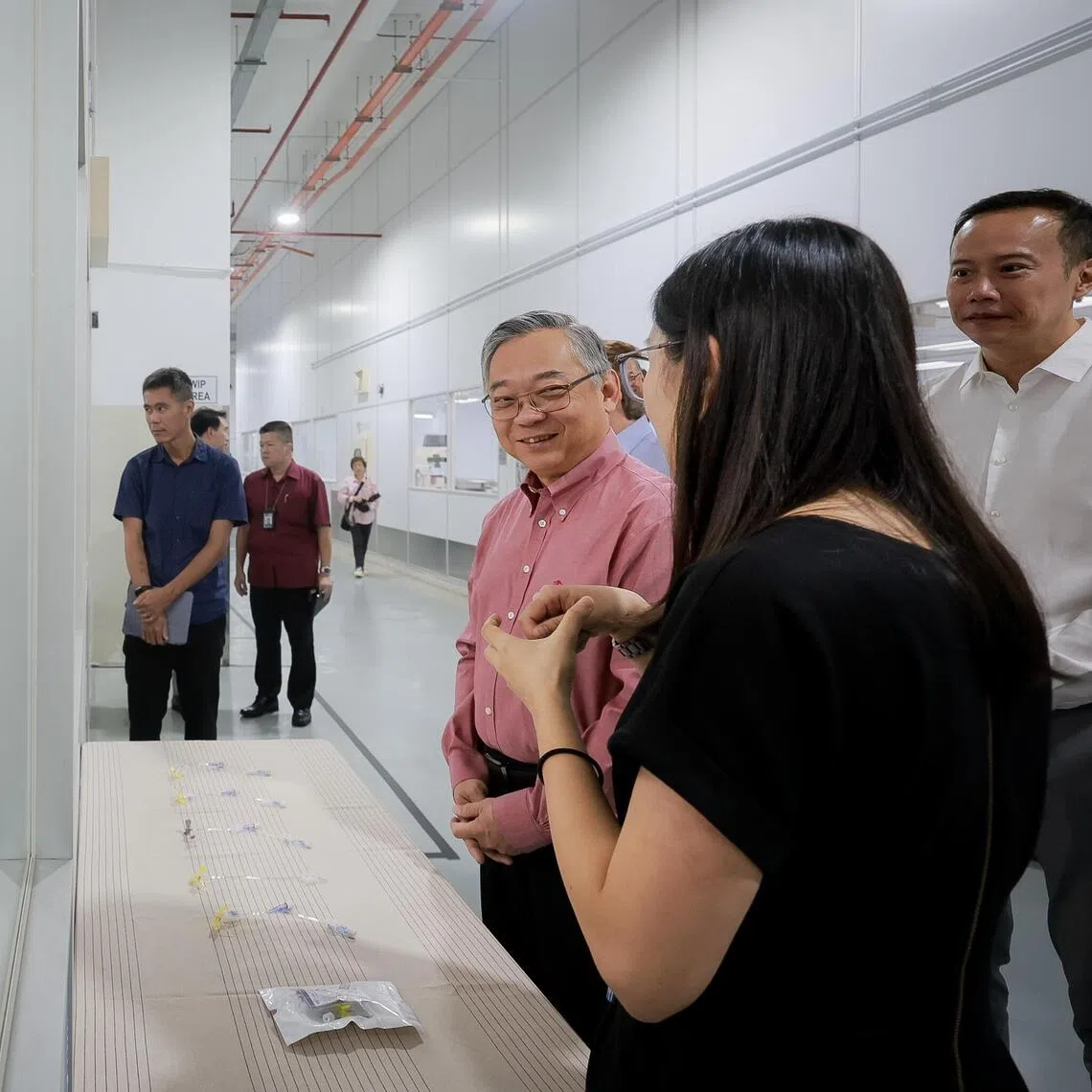 Deputy Prime Minister Gan Kim Yong toured the Forefront Medical facility at Joo Koon Circle on Oct 7, 2025. 