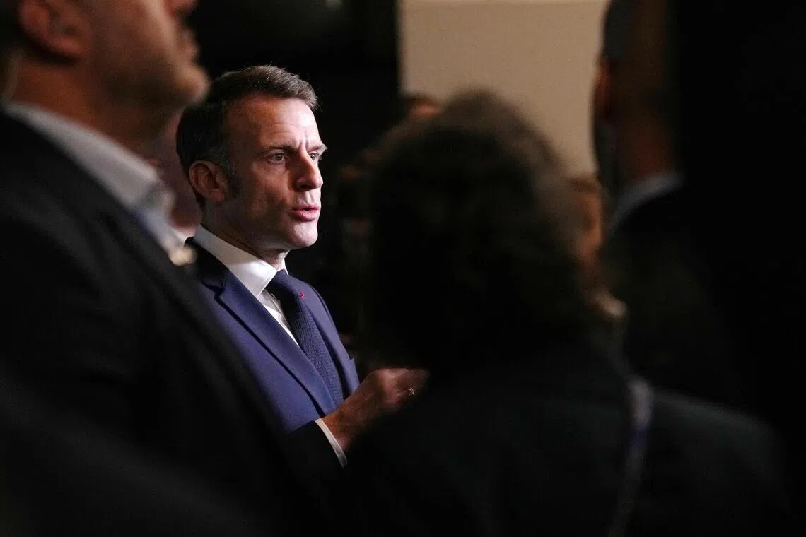 French President Emmanuel Macron said the government is on alert to ensure "everything goes well" marches.