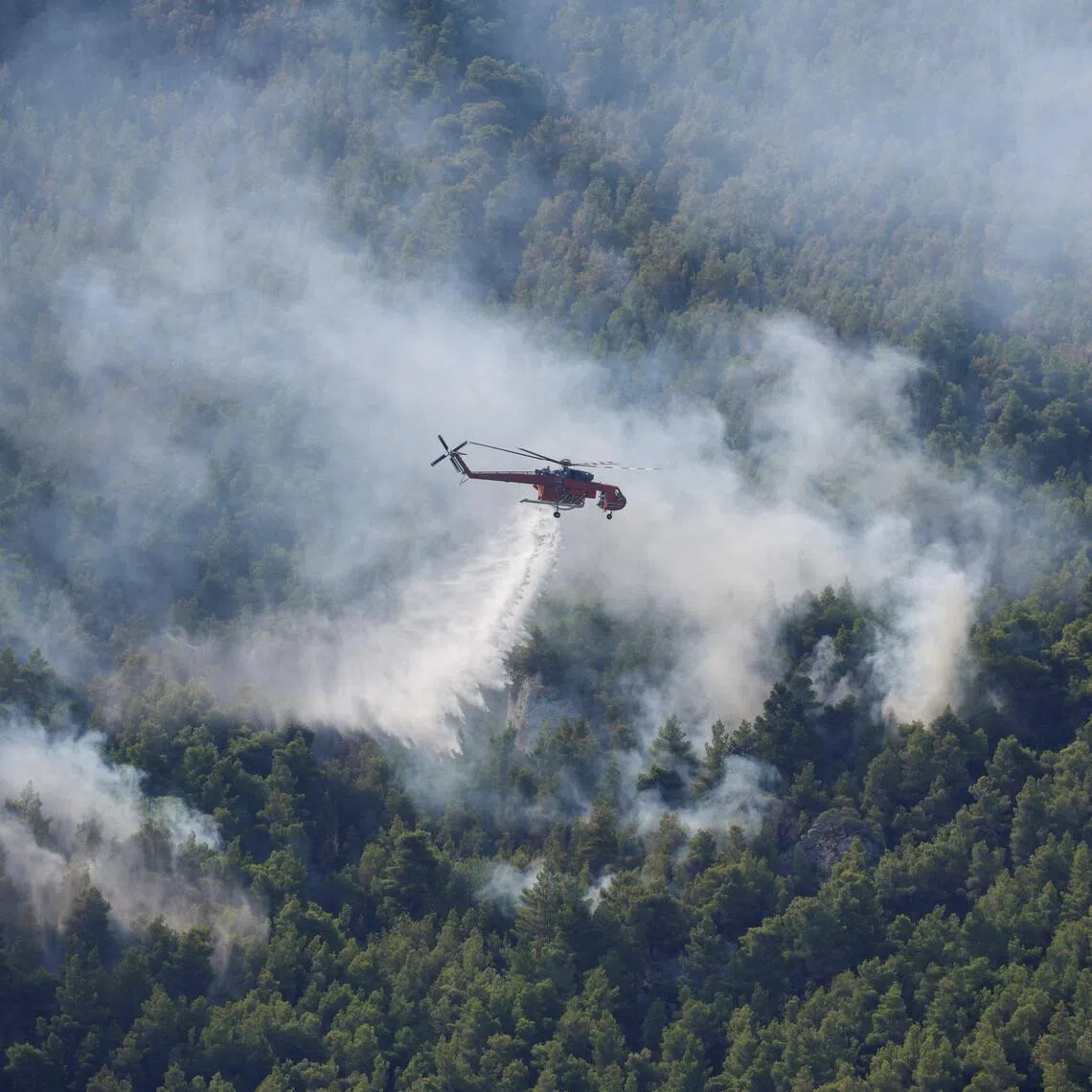 Greece has experienced increasingly frequent and intense wildfires that scientists link to climate change.