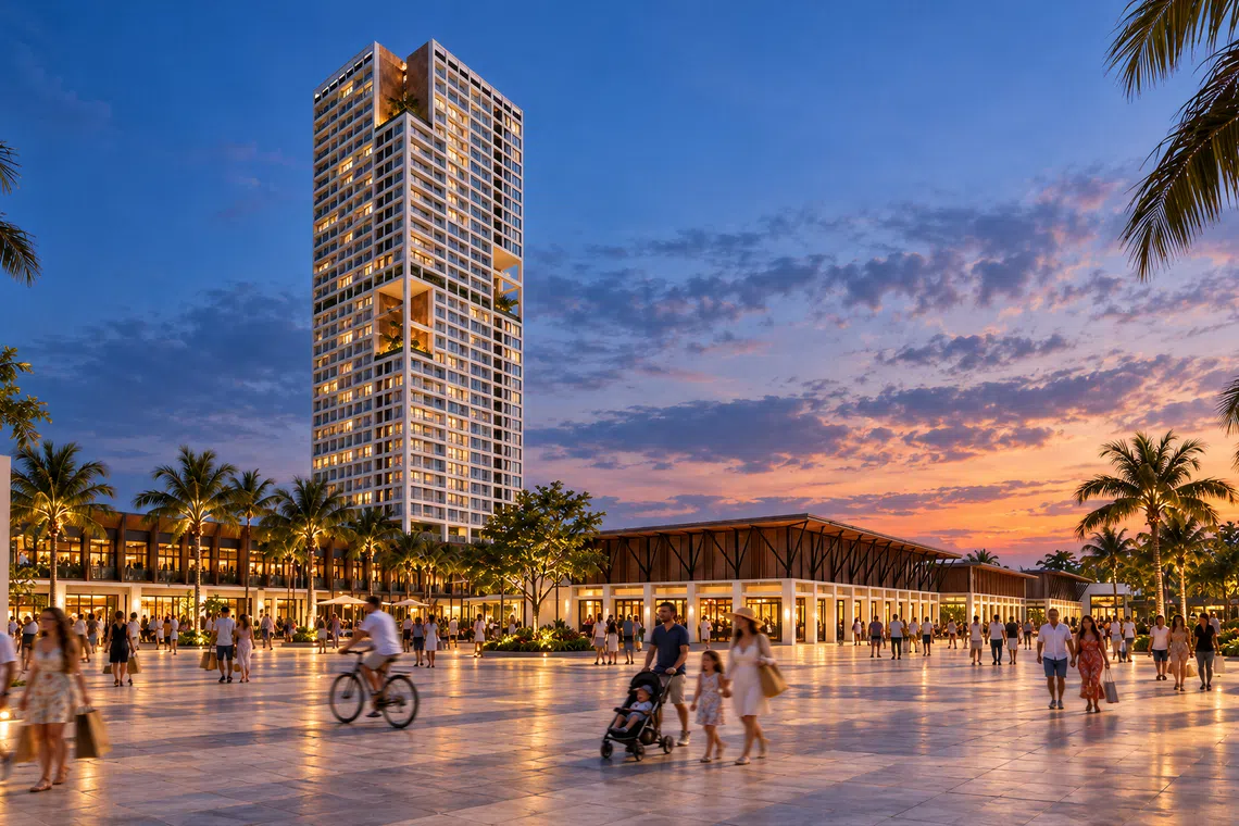 Opus Bay’s longer-term plans include Bay Boulevard Marina Promenade, a waterfront retail and dining precinct.