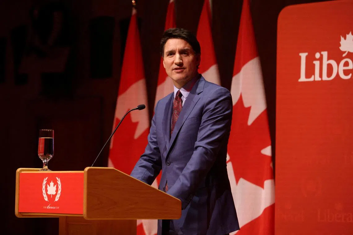 Mr Trudeau has vowed to lead the Liberals into the next election, which is scheduled for October 2025.