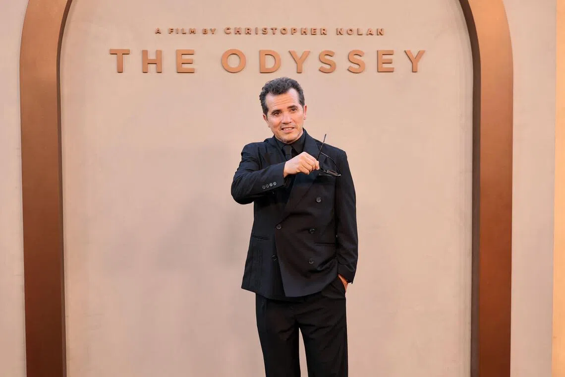Actor John Leguizamo can assure you the puppy was safe in The Odyssey