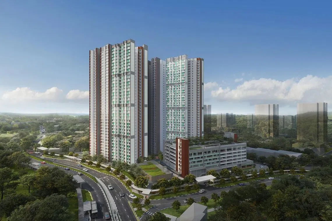 An artist’s impression of Toa Payoh Ascent.