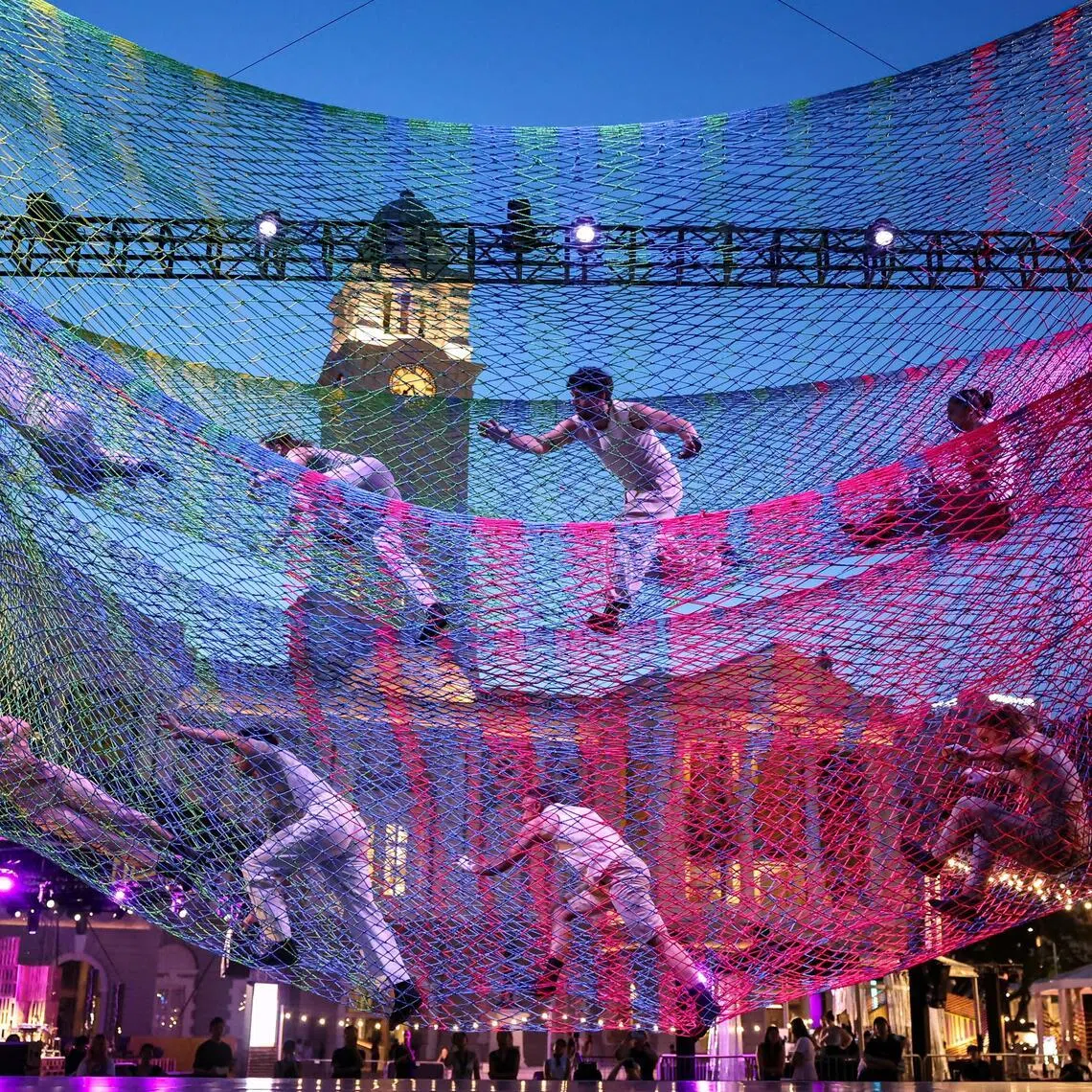 One of the headline acts of this year's festival, the 30-minute Noli Timere performance runs at Empress Lawn from May 15 to 17 at 7.15pm and 9.15pm, before moving to Punggol Digital District for multiple weekends from May 22 onwards. Admission is free. 
