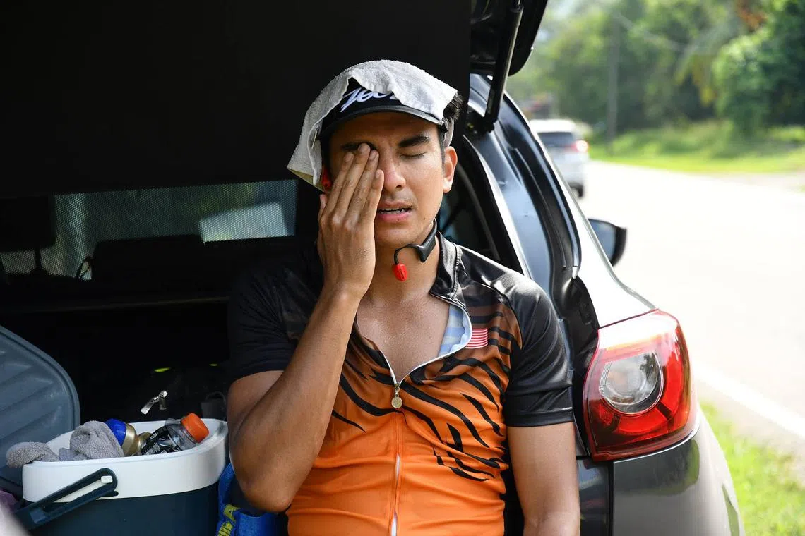 Syed Saddiq, who started his run on June 28, managed to collect RM160,000 (S$46,000) from 2,000 donors.