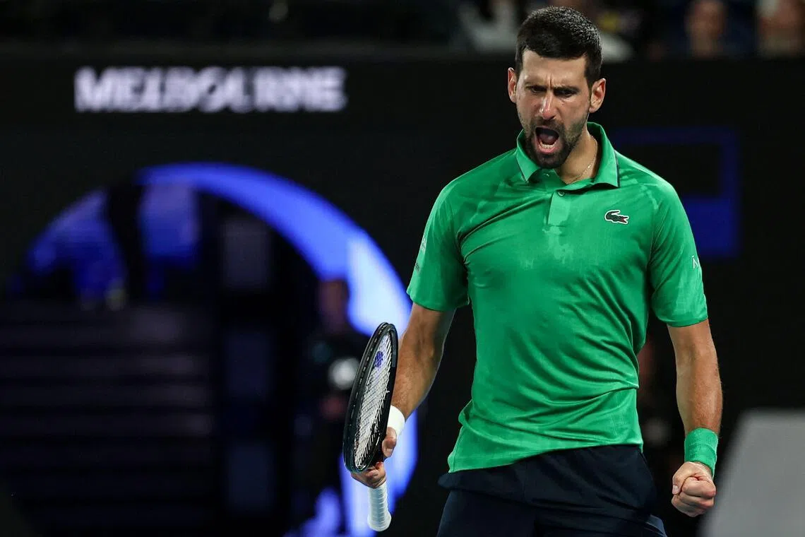 Novak Djokovic ready to suffer one more time in Australian Open final