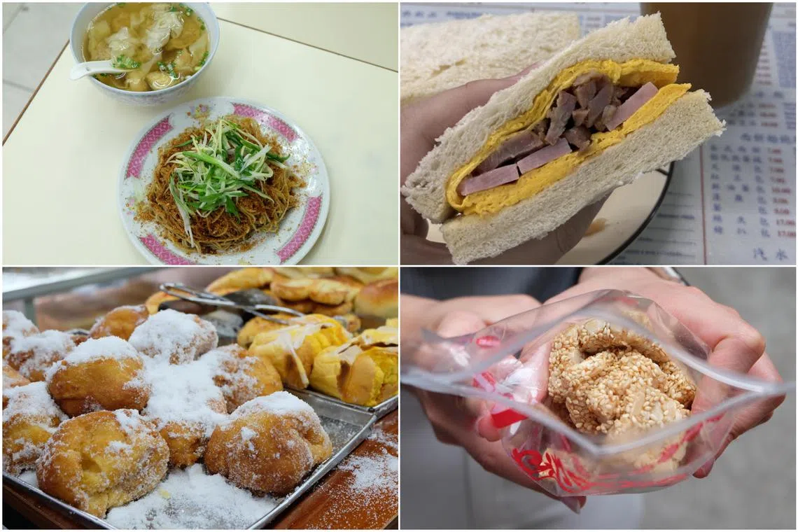 Discover shrimp roe noodles, hearty sandwiches, doughnut-like pastries and peanut candy in Macau.