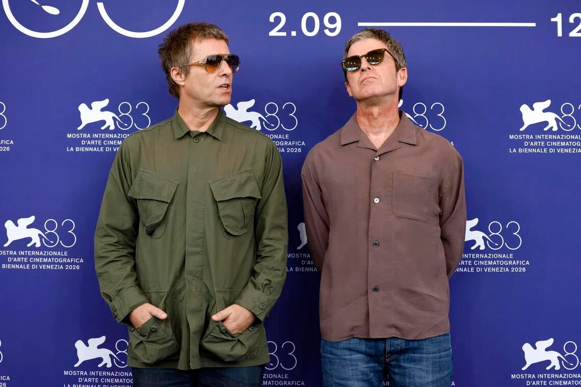 Oasis bring swagger to Venice Film Festival as documentary celebrates reunion