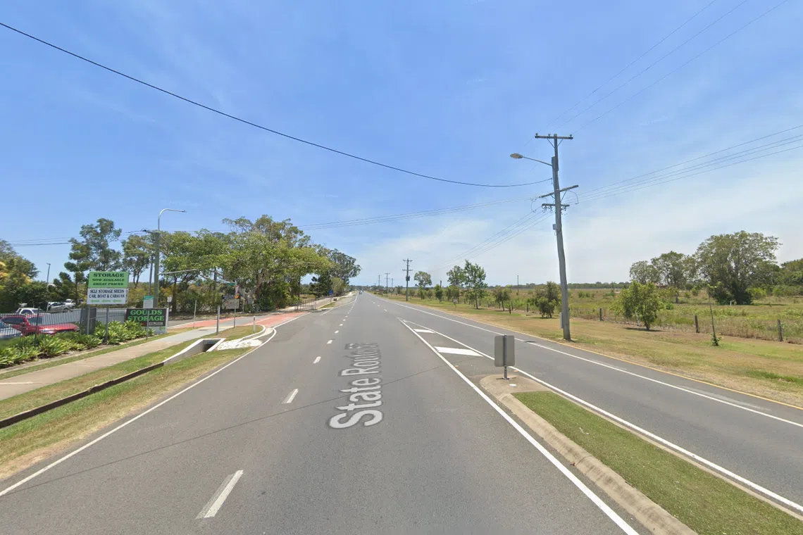 The accident occurred on Saltwater Creek Road in Maryborough, near Sydney Street.