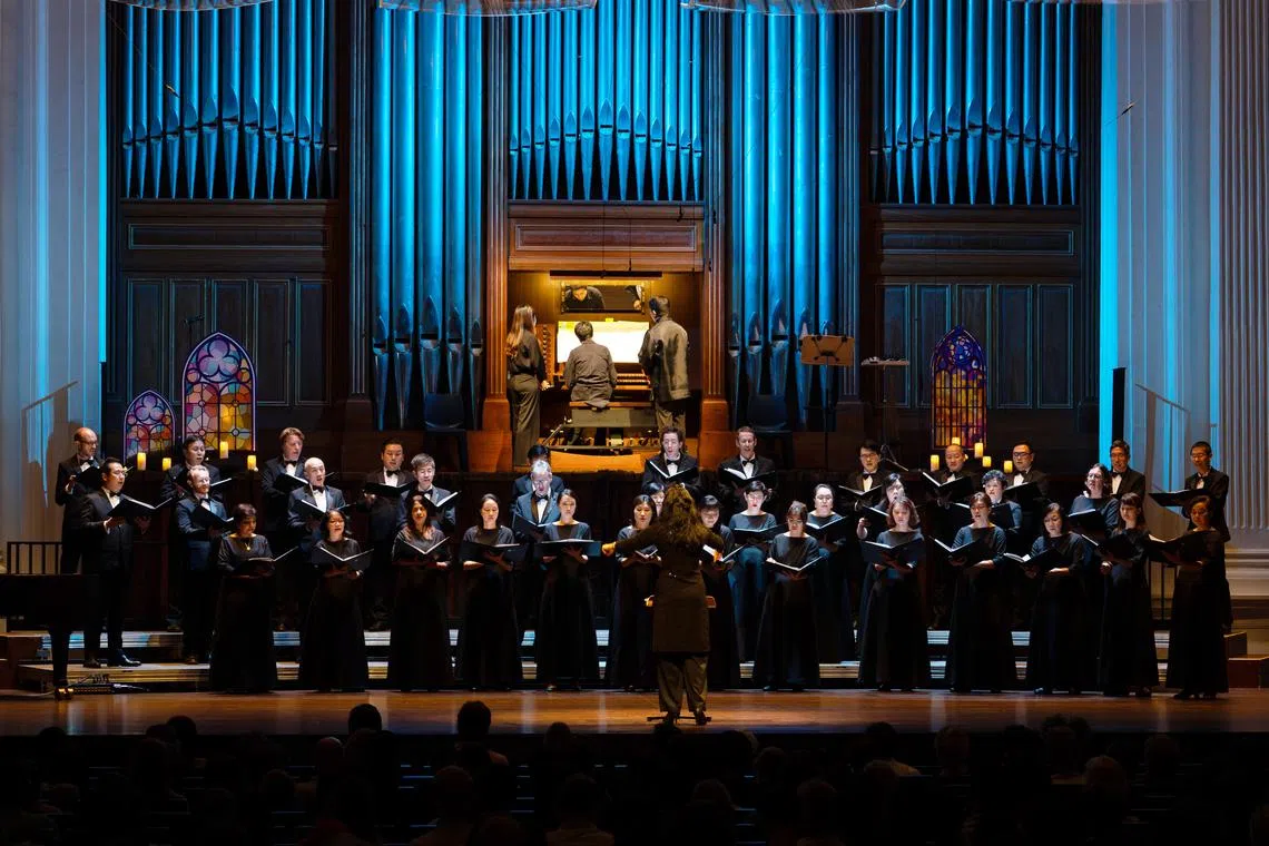 A Gothic Halloween by the Singapore Symphony Chorus at the Victoria Concert Hall on Oct 27.  