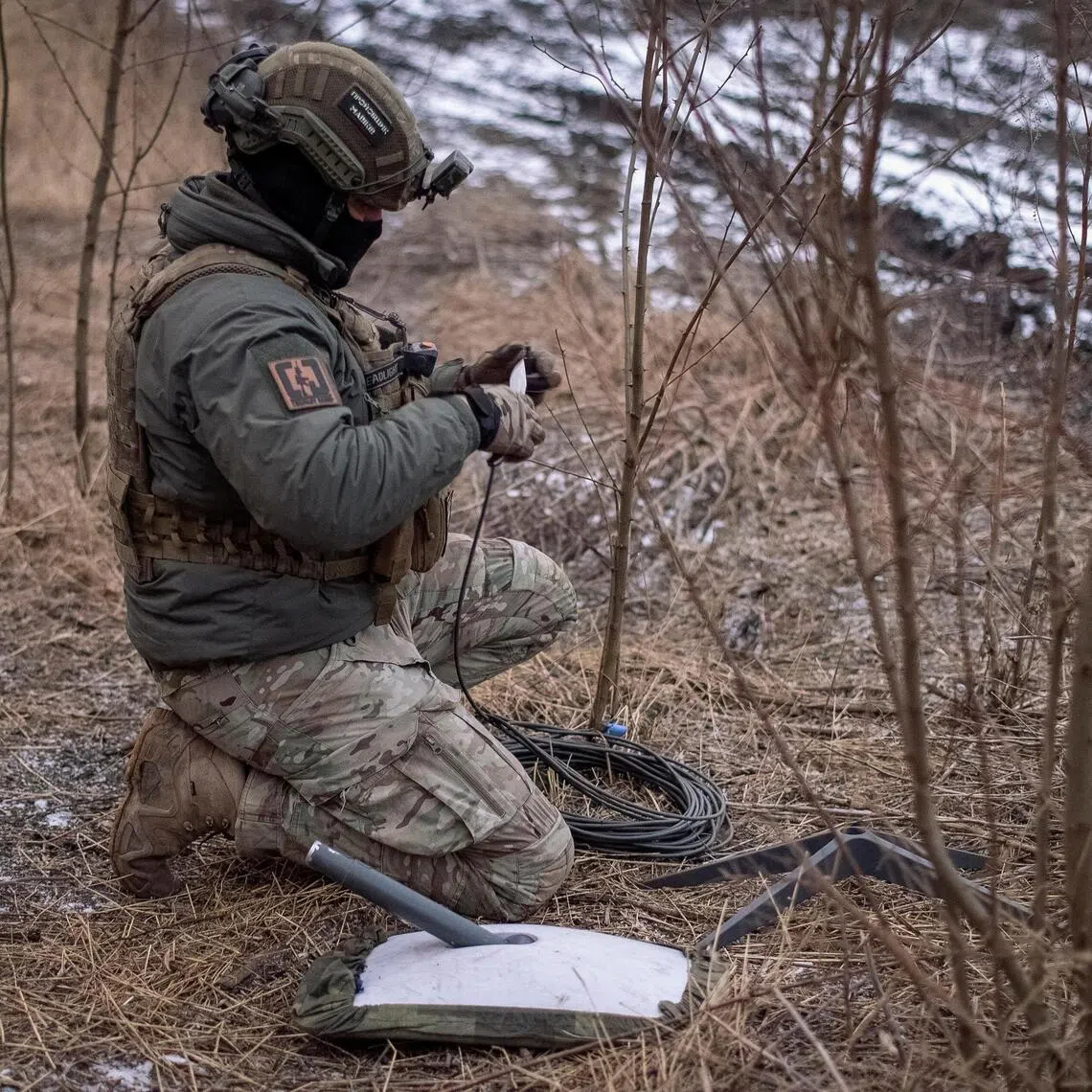 Ukraine uses Starlink for battlefield communications and drone operations. 